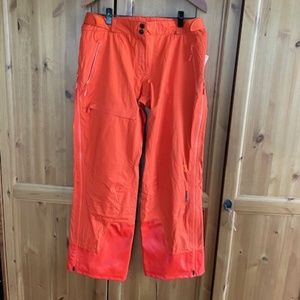 VÖLKL Ski/board pants BRAND NEW Size 12 Women's. Orange Waterproof